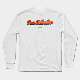 San Salvador Long Sleeve T-Shirt